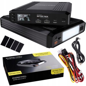 AKUMULATOR BATERIA POWERBANK DO KAMER SAMOCHODOWYCH ENERGY WELL P8 153,6Wh