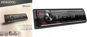 KENWOOD KMM-BT209 RADIO SAMOCHODOWE BLUETOOTH MP3