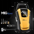 Kompresor samochodowy MBG Line 3650 żółty 120W