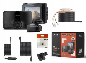 REJESTRATOR TRASY MIO MiVue 903WD Pro DUAL HDR STARVIS 2 SMARTBOX + 256GB