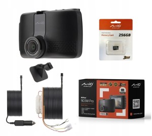 REJESTRATOR TRASY MIO MiVue 903W Pro HDR STARVIS 2, SMARTBOX + KARTA 256GB
