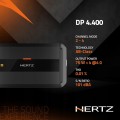 Wzmacniacz samochodowy Hertz DP 4.400 4 kanałowy Hi-Res Audio 1000W